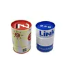 Alcancía Infantil de Hojalata Personalizada, Lata para Guardar Dinero tipo Barril de Aceite, Lata para Guardar Dulces de Comida Cáscara de Mandarina, Lata Vacía de Hojalata