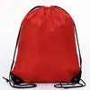 Bolsa de compras de poliéster de colores con cordón bolsa con cordón bolsa con cordón mochila deportiva mochila de viaje bolsa de almacenamiento