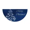 Transfronteiriço Novo Produto Forma de Leque Semicírculo 2025 Natal Personagem de Desenho Animado Festa Decoração Bandeira Cortina de Porta Cobertura de Porta Banner de Porta
