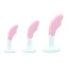 Cor Gradiente Rosa Silicone Plug Anal Pequena Espada Silicone Plug Anal Brinquedos Sexuais para Adultos Brinquedos Alternativos Atacado