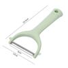 Cuchillo pelador de frutas multifuncional 2 en 1, raspador de manzanas, melón, patatas y otros utensilios domésticos.