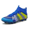 Chuteiras de Cano Alto da Moda para Competição e Treinamento, Sapatos Esportivos para Estudantes e Adultos, Chuteiras para Venda por Atacado e Dropshipping