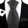 2025 Nueva Corbata para Hombre Jacquard de Poliéster 8cm Corbata de Cachemira Negocios Corbata de Alta Gama para Hombre Personalización