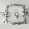 Accesorios de Ferretería Langya Placa de Hierro en Forma de Z Panel Galvanizado Soporte para Luminaria Placa Colgante para Iluminación Accesorios para Luminarias de Panel Luminarias