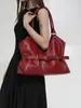 Nova Bolsa de Ombro Fashion de Nicho Estilo Coreano 2026 para Mulheres, Bolsa Tote Simples para o Dia a Dia sob o Braço, Bolsa de Mão Estilosa