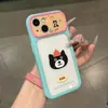 Funda para teléfono Apple 16PROMAX con temática de animales pequeños, funda blanda para iPhone 15Plus, 14 estilo fresco, 13 diseño divertido