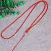 Colar Longo Corda Imitação de Jade Fivela Ping An Anel Nó de Abacaxi Corrente de Lã Cordão Pingente Tecido Acessórios de Corda Produtos Semi-acabados