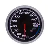Instrumento modificado para automóvil de 12 V, 60 mm, con sobrealimentador modificado, medidor de temperatura del agua, temperatura del aceite, presión del aceite, voltaje, medidor de temperatura de descarga de aire y combustible.