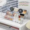 Caja de Almacenamiento para Cosméticos Estante de Almacenamiento de Acrílico Transparente Tocador Escalera Producto para el Cuidado de la Piel Paleta de Sombras de Ojos Estante de Exhibición para Perfume