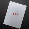Papel de suporte branco unilateral Embalagem de papelão para roupas Papelão de forro para roupas Cartão de papel para dobrar camisetas e camisas dobragem anti-rugas