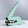 Ferramenta de gofragem com acabamento fosco para impressão, carimbo de aço de mesa portátil, máquina de gofragem de livros, carimbo de logo gofrado e gofragem