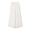 Calça de Perna Larga com Cintura Elástica, Fita Jacquard de Cor Sólida, Fivela Artesanal Estilo Chinês, Moda Versátil, Novo Estilo Chinês