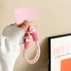 Cuerda Trenzada Corta de Color a Juego Ins para Teléfono Móvil Colgante de Cámara CCD Colgante de Mano Pulseras para Hombres y Mujeres Hebilla Doble