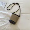 Bolso de hombro de color block de moda, nueva colección otoño 2026, bolso de mano de diseño nicho, bolso tipo cubo elegante y único