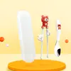 Palillos para niños transfronterizos al por mayor palillos de silicona para aprender palillos auxiliares uno o dos palillos ortopédicos palillos de entrenamiento para bebés de 2 a 4 años