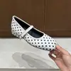 Sapatos Mary Jane de Bolinhas Estilo Francês com Aumento Interno de Altura para Mulheres, Novos Sapatos de Salto Grosso Raso Versão Coreana Retro de Primavera