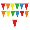 Bandeirolas Triangulares Bandeiras de Corda Bandeiras Triangulares de Papel Decoração de Festa Bandeiras Triangulares Grande Coleção