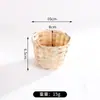 Decoración Plato Sashimi Barco de Chapa de Madera Desechable Taza Cuerno Langosta Australiana Salmón Mariscos Plato Creativo Decoración
