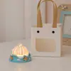 Lámpara de Noche Creativa de Hongo con Forma de Concha Adornos Luminosos Decoración para Estudio Dormitorio Adornos DIY Hechos a Mano Regalos de Cumpleaños