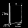 Placa Magnética de 35PT para Tarjetas de Colección, Protector Transparente para Tarjetas, para Naruto, Pokemon, Yu-Gi-Oh!, y Tarjetas de Colección de Ultraman