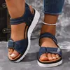Sandalias Casuales Transfronterizas Europeas y Americanas 2026 Comercio Exterior Verano Moda Femenina Talla Grande Cómodas Nuevo Estilo Venta al por Mayor Talla Grande