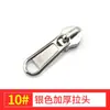 Cremallera de mochila de metal spot engrosada No. 3 No. 5 cerradura de nylon para equipaje deslizador No. 8 No. 10 venta al por mayor