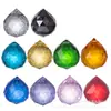 Iluminación de color cristal k9 candelabro manualidades de bola de cristal accesorios de cortina de cuentas para el hogar material lámpara iluminación
