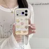 Funda de lunares de pan quemado adecuada para Apple 18 Pro Max, iPhone 17 linda, 16 a prueba de golpes, 15 de dibujos animados