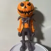 Figura de Resina de Homem Abóbora Casal de Halloween Transfronteiriço Decoração de Casa Item Decorativo de Atmosfera