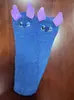 Otoño e invierno nuevos calcetines de terciopelo coral sin pelusa para mujer, gruesos, de dibujos animados, con orejas estéreo, para dormir, para el hogar, para el piso