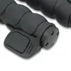 Fabricante Direto de Guidão de Motocicleta Harley Venda Direta Plástico Borracha Guidão Antiderrapante Acelerador Guidão de Cabeça Plana Grande Potência Antiderrapante