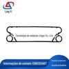 Fornecimento de junta de trocador de calor de placas destacáveis - Lingyi H vicabo H série H02-V8 adesivo unilateral