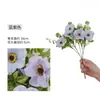 Campanilla de Viento Amapola Flor Artificial Gama Alta Realista Hotel Decoración Suave Decoración del Hogar Decoración de Bodas Transfronterizo Modelo Más Vendido