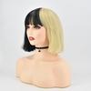 Peluca Cosplay Cruzada Europea y Americana de Cabello Rizado para Comercio Electrónico Estilo Mismo que Sams con Pelusa de Seda Personalizada de Cabello Corto para Mujer 613Peluca Gorro