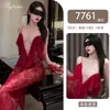 Lencería sexy Yeqin, pura y deseable, caliente y sexy, transparente, camisón de encaje dulce, conjunto tentación escotado qqny7761