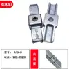 Conector de Fijación Rápido Galvanizado de Hierro Cuadrado 40*40mm para Tubo Cuadrado 25*25 Abrazadera de Fijación para Tubo de Acero Cuadrado Sin Soldadura Requerida