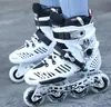 Liquidação patins de gelo para adultos patins de rodas patins freestyle para estudantes universitários patins com freio patins de rodas para jovens
