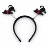 Faixa de Cabeça de Abóbora de Halloween para Mulheres, Adereço de Cabelo Engraçado para Festa, Adereços de Atmosfera para Fantasia de Cosplay, Decorações de Presilha de Cabelo