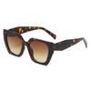 3282 Caja Grande Moda Europea y Americana Gama Alta Poligonal Amazon Ojo de Gato Gafas de Sol para Hombre y Mujer