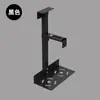 Suporte principal do chassi computador de mesa tipo suspensão estrutura principal suporte de parede suporte de suspensão suporte de prateleira de armazenamento sob a mesa suporte de bandeja metal