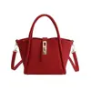 Bolso Texturizado de Gama Alta para Mujer 2026 Nuevo Estilo de Nicho Bolso Cubo de Hombro Único Bolso Cruzado Cesta Bolso de Mano para Viajes Diarios