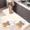 Tapete de cocina fresco de estilo americano, manta de noche, alfombra larga, tapete para puerta de entrada, tapete de corte completo, exportación transfronteriza