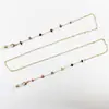 Cadena para Gafas de Grava de Color Natural Estilo Nuevo Transfronteriza Hebilla Antideslizante Cadena de Gafas de Sol de Moda
