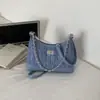 Bolso Pequeño de Cadena Nuevo Transfronterizo 2026 para Mujer, Bolso Cruzado de Moda para el Trabajo, Bolso Casual de Hombro Debajo del Brazo, Bolso Tipo Cubo