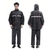 Conjunto de Impermeable Dividido y Pantalones de Lluvia al por Mayor para Montar en Motocicleta al Aire Libre, Ropa de Trabajo para Adultos, Equipo de Lluvia Espesado a Prueba de Tormentas para Todo el Cuerpo