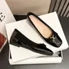 796-30 Arco del Triunfo Hebilla de Metal Punta Cuadrada Moño Elevación Interna Zapatos de Mujer Ropa de Trabajo Versátil Moda Zapatos Nuevos
