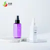 Jieying Frasco Quadrado de 50ml Tônico Essencial para Engarrafamento Frasco Spray de Protetor Solar Frasco de Amostra Plástico PET Cosmético