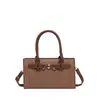Verão Novo Casual Moda Grande Capacidade Estilo Coreano Pequena Bolsa Quadrada Design de Nicho Feminina 2026 Bolsa de Ombro Único Transversal para o Trabalho