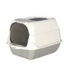 Venta al por mayor del fabricante transfronterizo más vendido, caja de arena para gatos completamente cerrada, inodoro para gatos extragrande, a prueba de olores, a prueba de salpicaduras, caja de arena para gatos desodorante