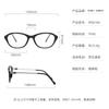 8168Fakem Influencer elige el mismo armazón óptico para miopía para hombre, que se puede equipar con gafas para mujer de alta definición y rostro liso con luz anti-azul